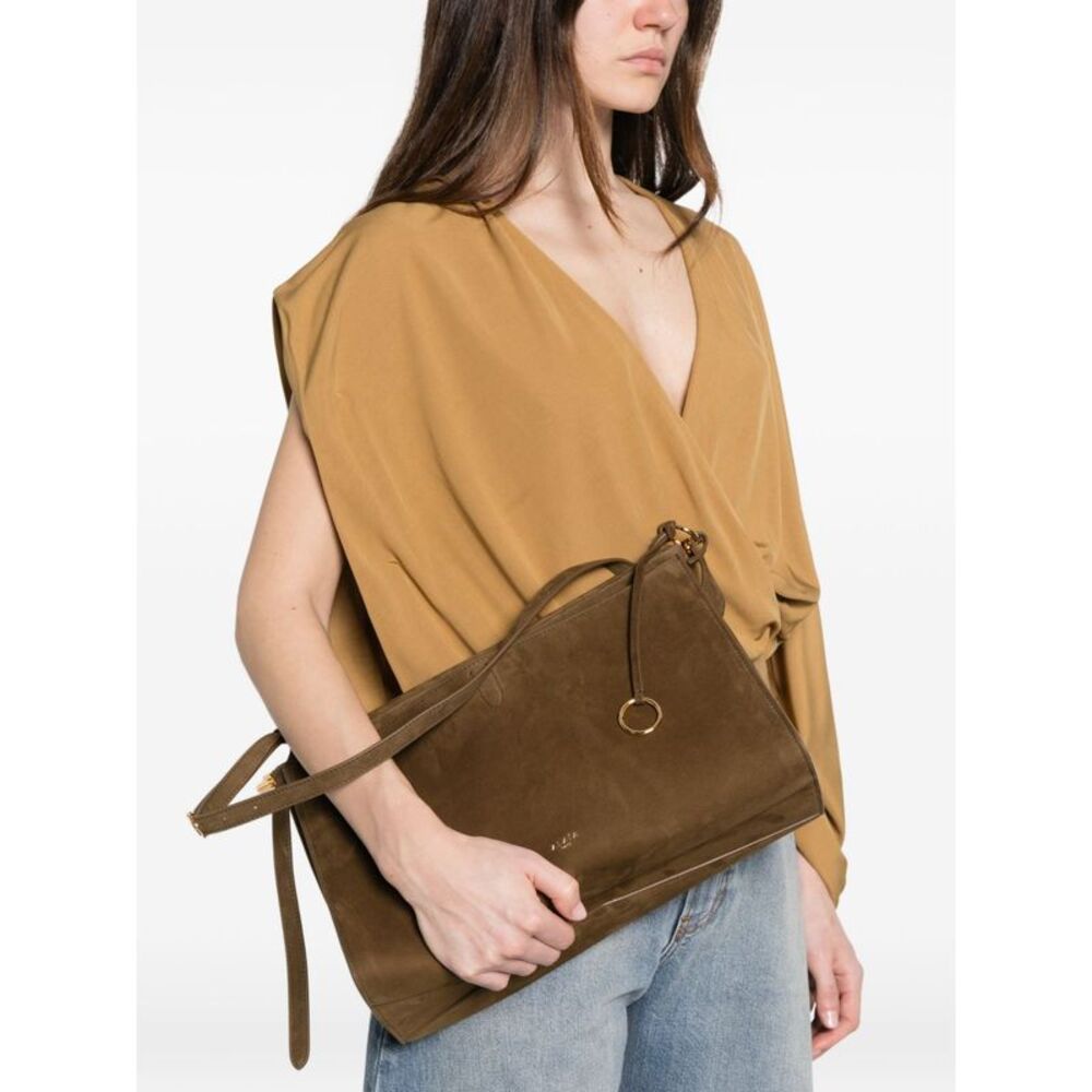 Alaïa Women Pocket 35 Leather Shoulder Bag - Picture 4 of 5